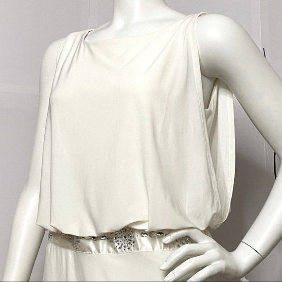 Ivory Bejewelled Jessica / Sears Midi Dress - Picture 6 of 12